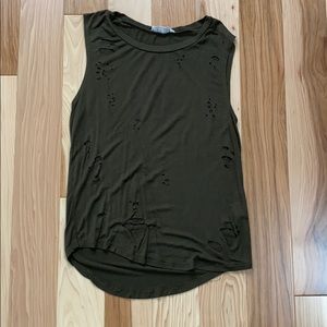 Distressed tank